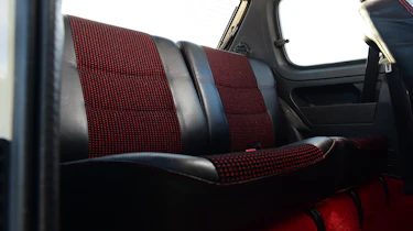 Peugeot 205 GTI - rear seats