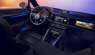 Porsche Macan EV interior