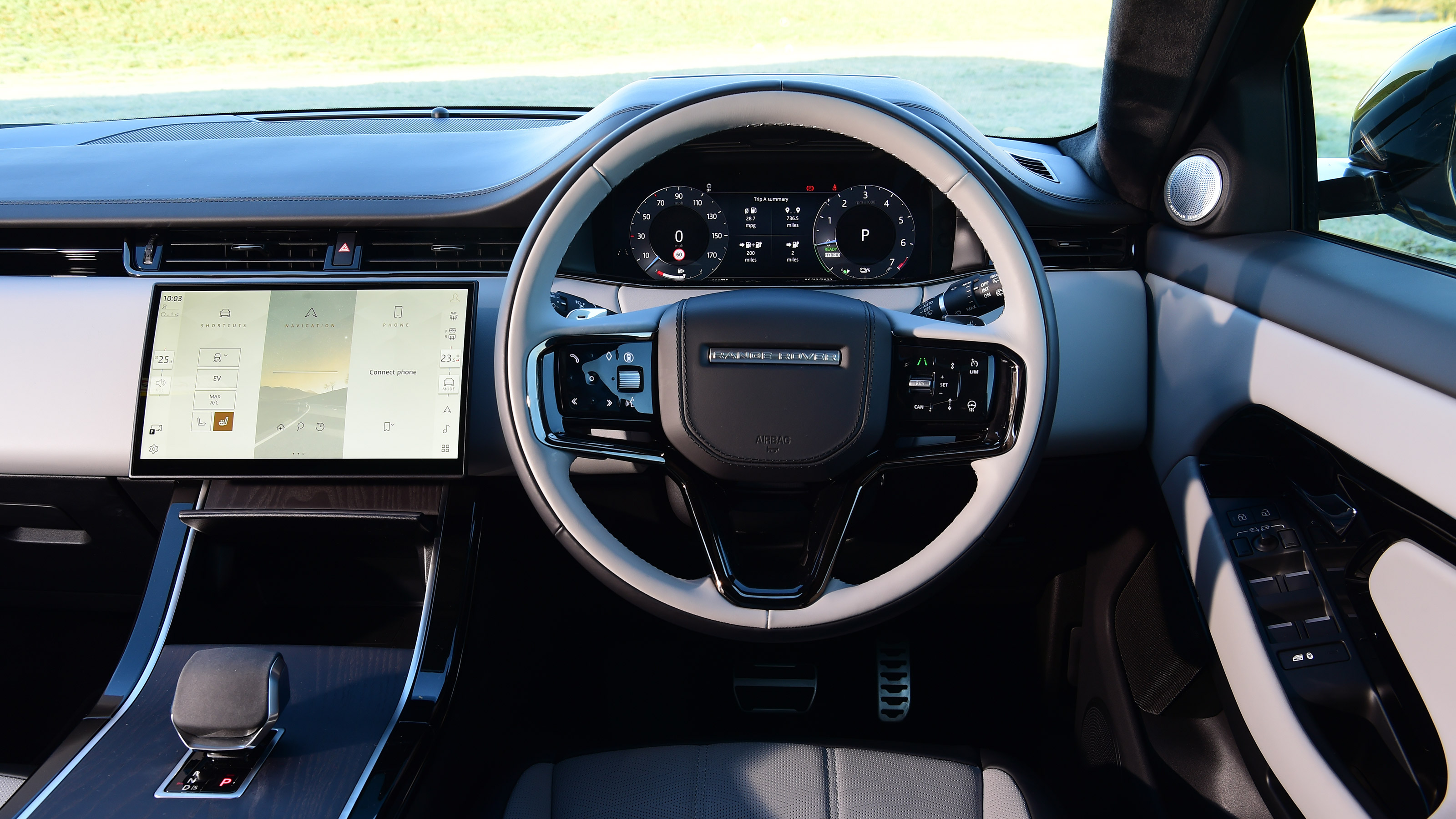 Range Rover Evoque facelift - dash