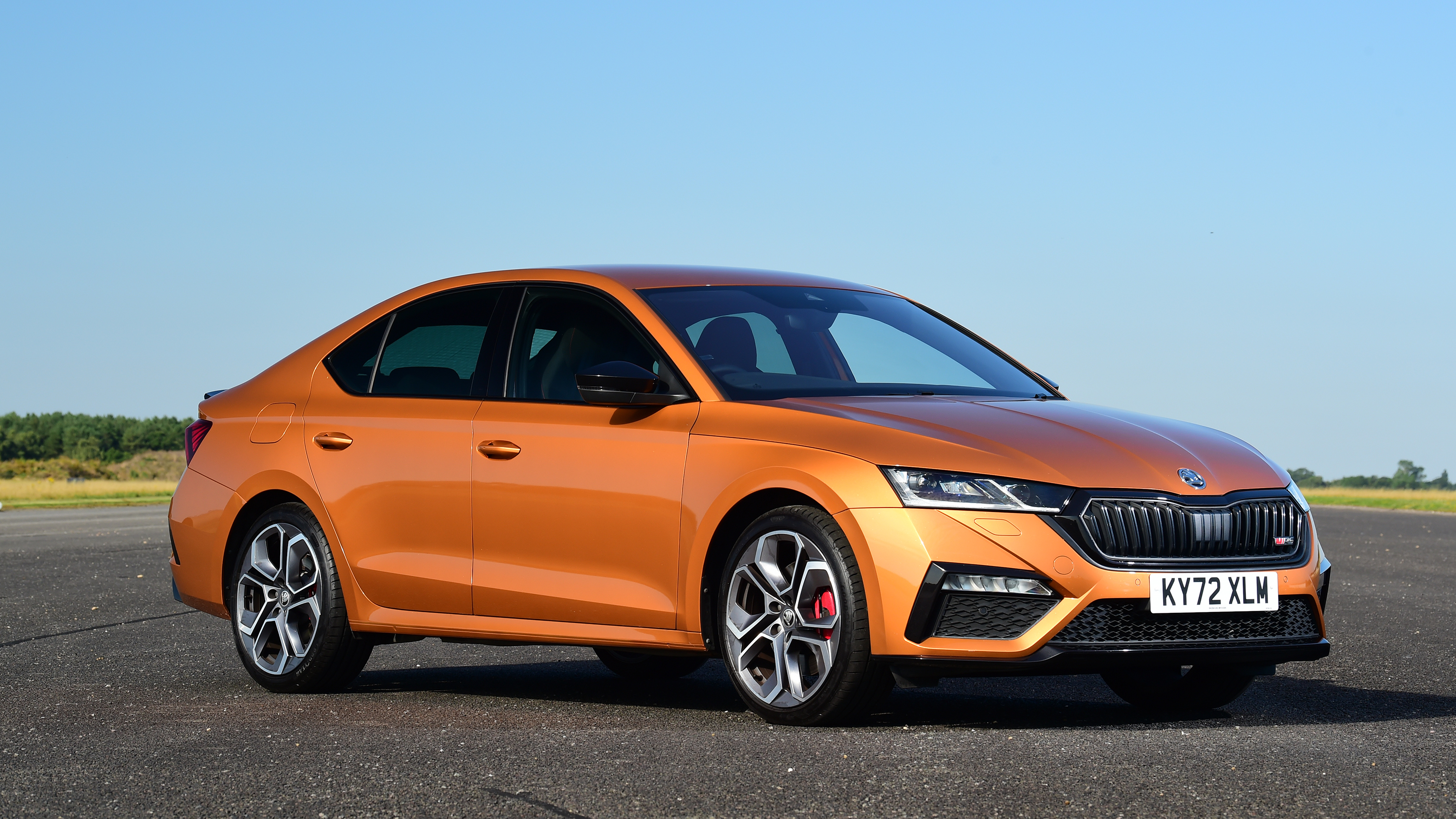 Skoda Octavia vRS Mk4 - front static