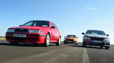 Skoda Octavia vRS header