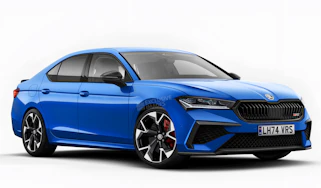 Skoda Superb vRS - front (watermarked)