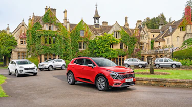 Assortment of Kia Sportages