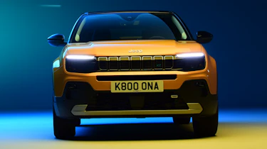 Jeep Avenger at Auto Express New Car Awards photoshoot