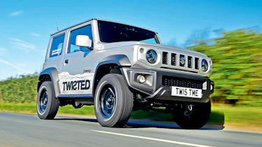 Twisted Suzuki Jimny - front tracking
