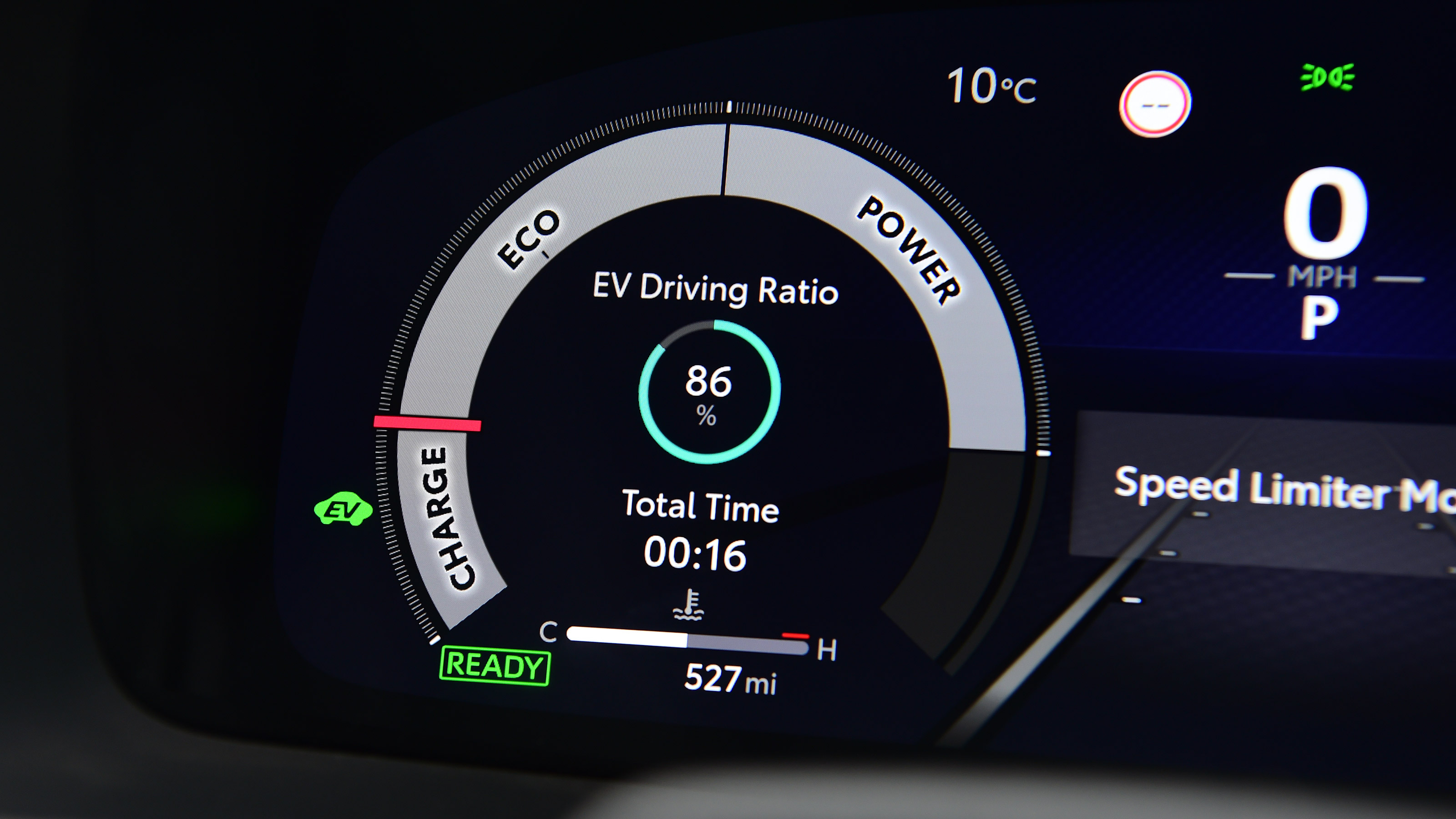 Toyota C-HR - dial detail