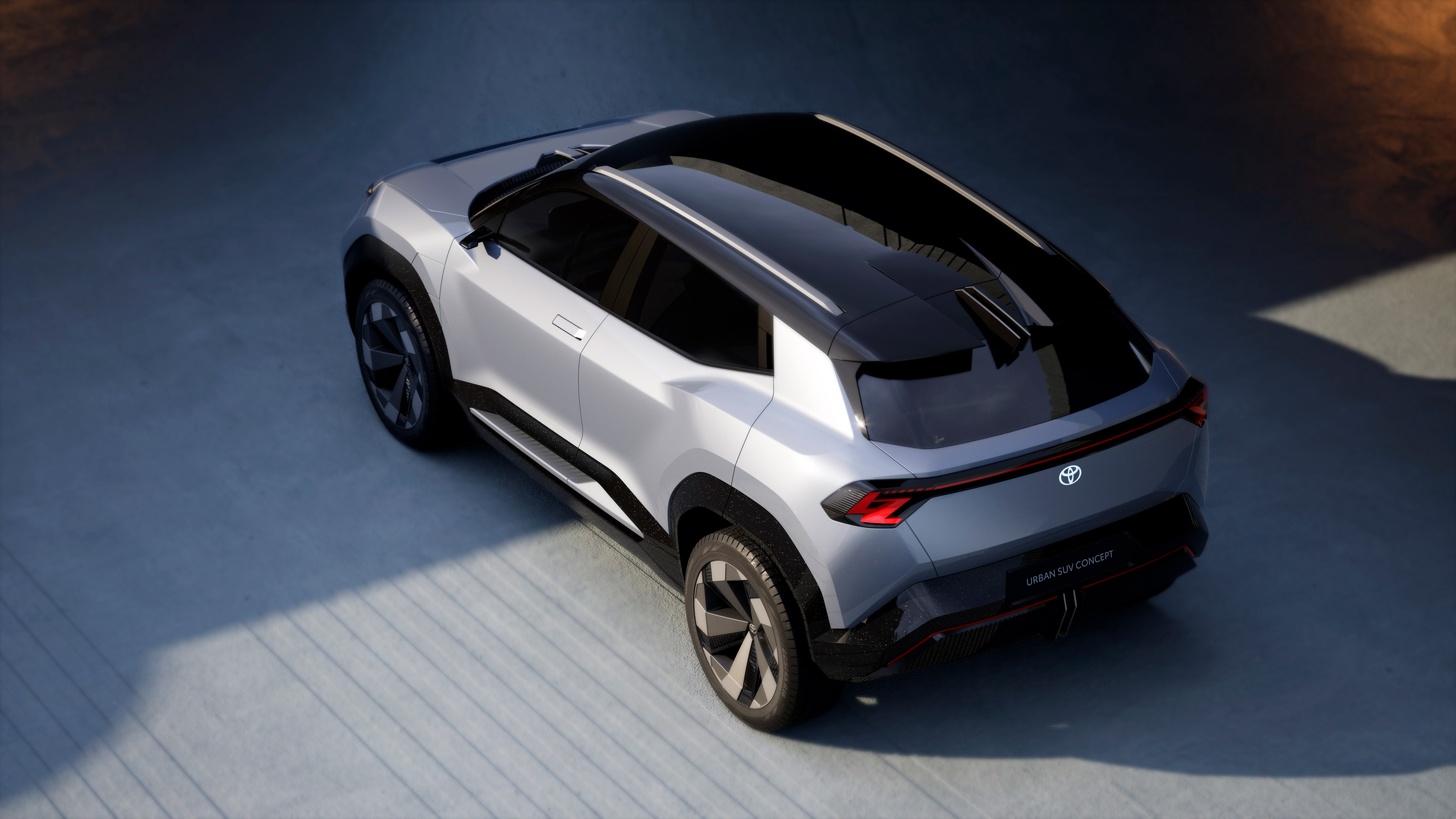 Toyota Small Urban SUV concept - rear above