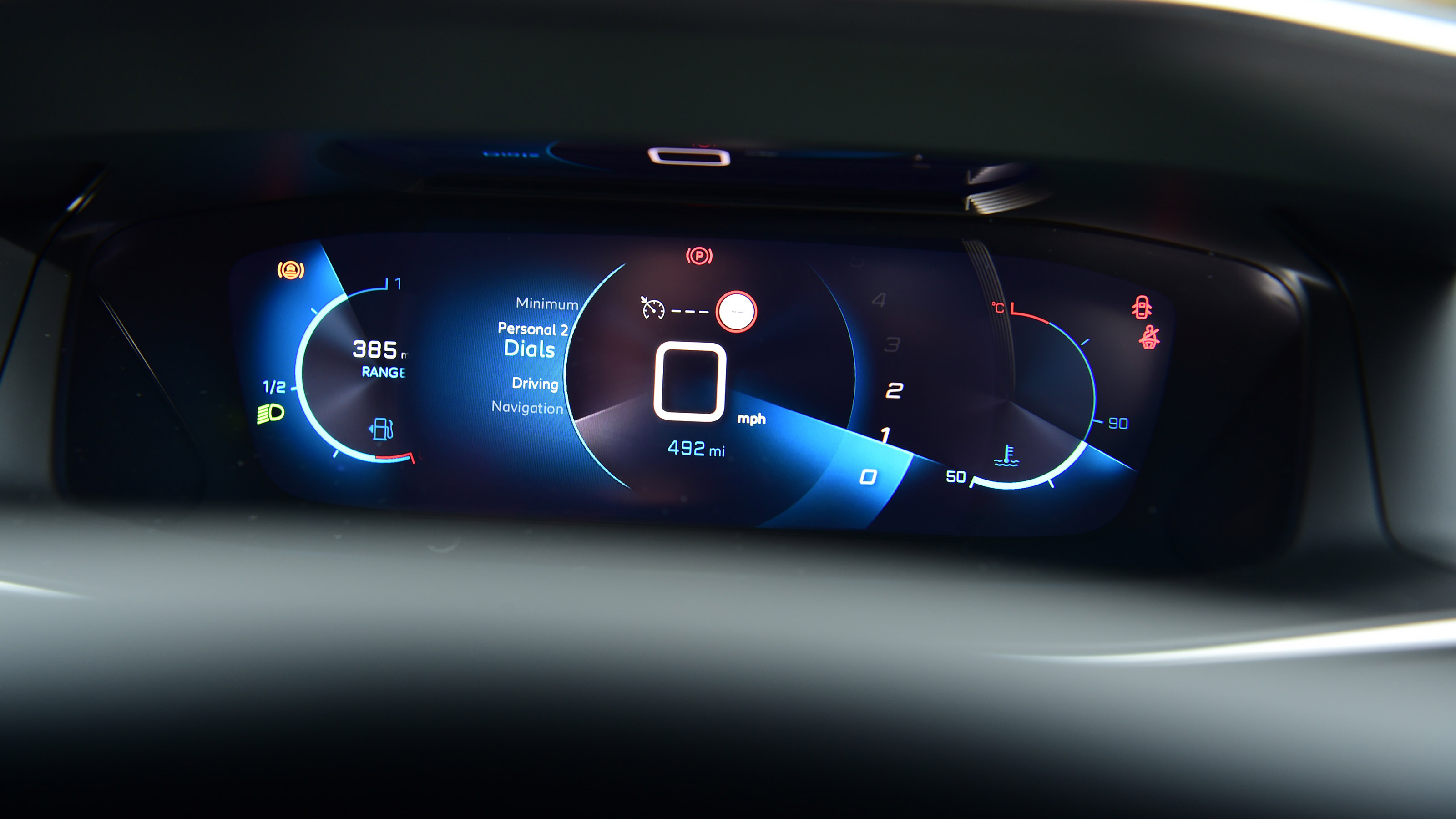 Used Peugeot 208 Mk2 - dials