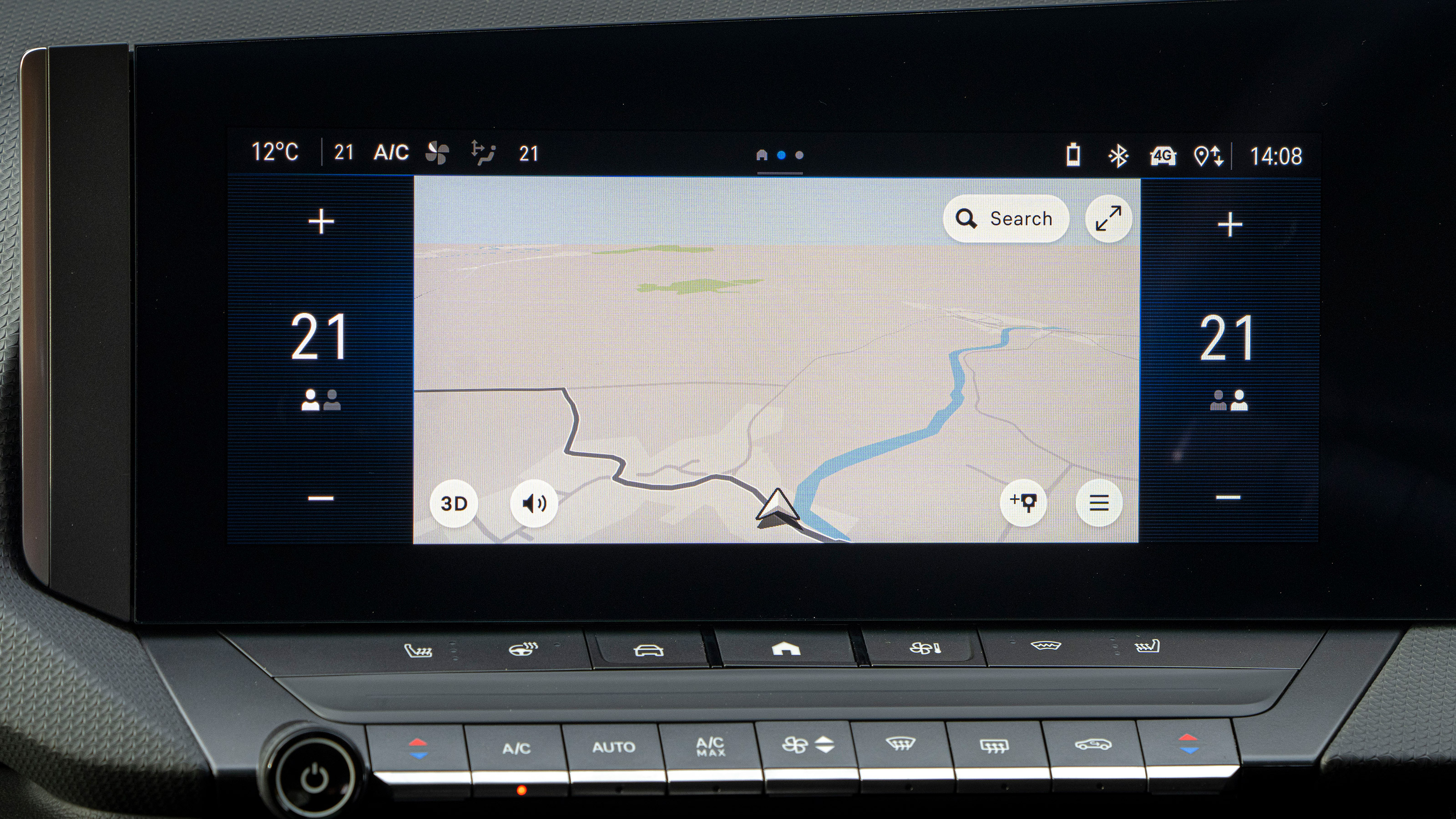Vauxhall Astra Electric UK - screen
