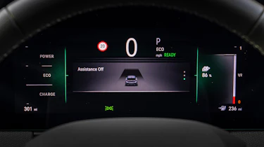 Vauxhall Astra Electric UK - dials