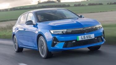 Vauxhall Astra Electric UK - front