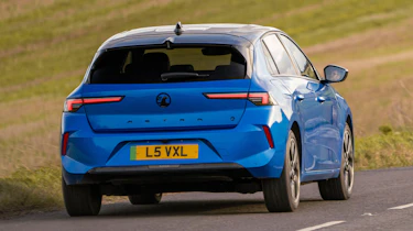 Vauxhall Astra Electric UK - rear cornering