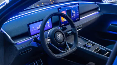 VW ID.2All concept interior - driver's door view