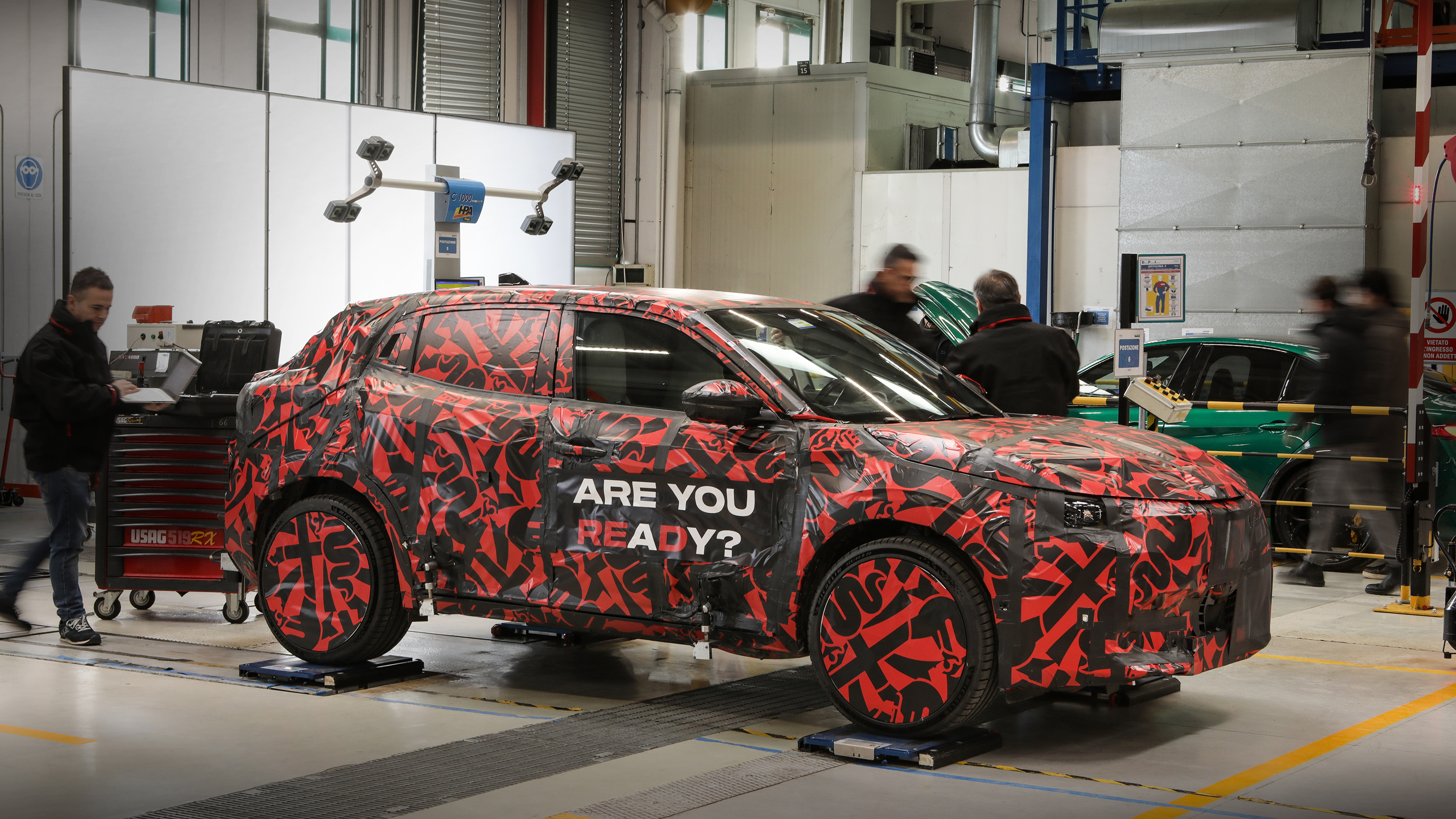 2024 Alfa Romeo Milano testing - side