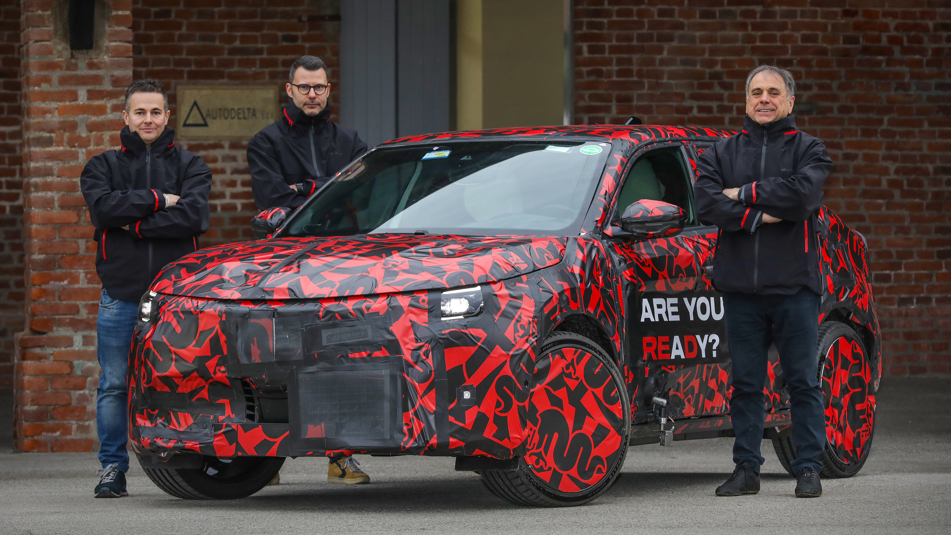 2024 Alfa Romeo Milano testing 