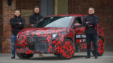2024 Alfa Romeo Milano testing