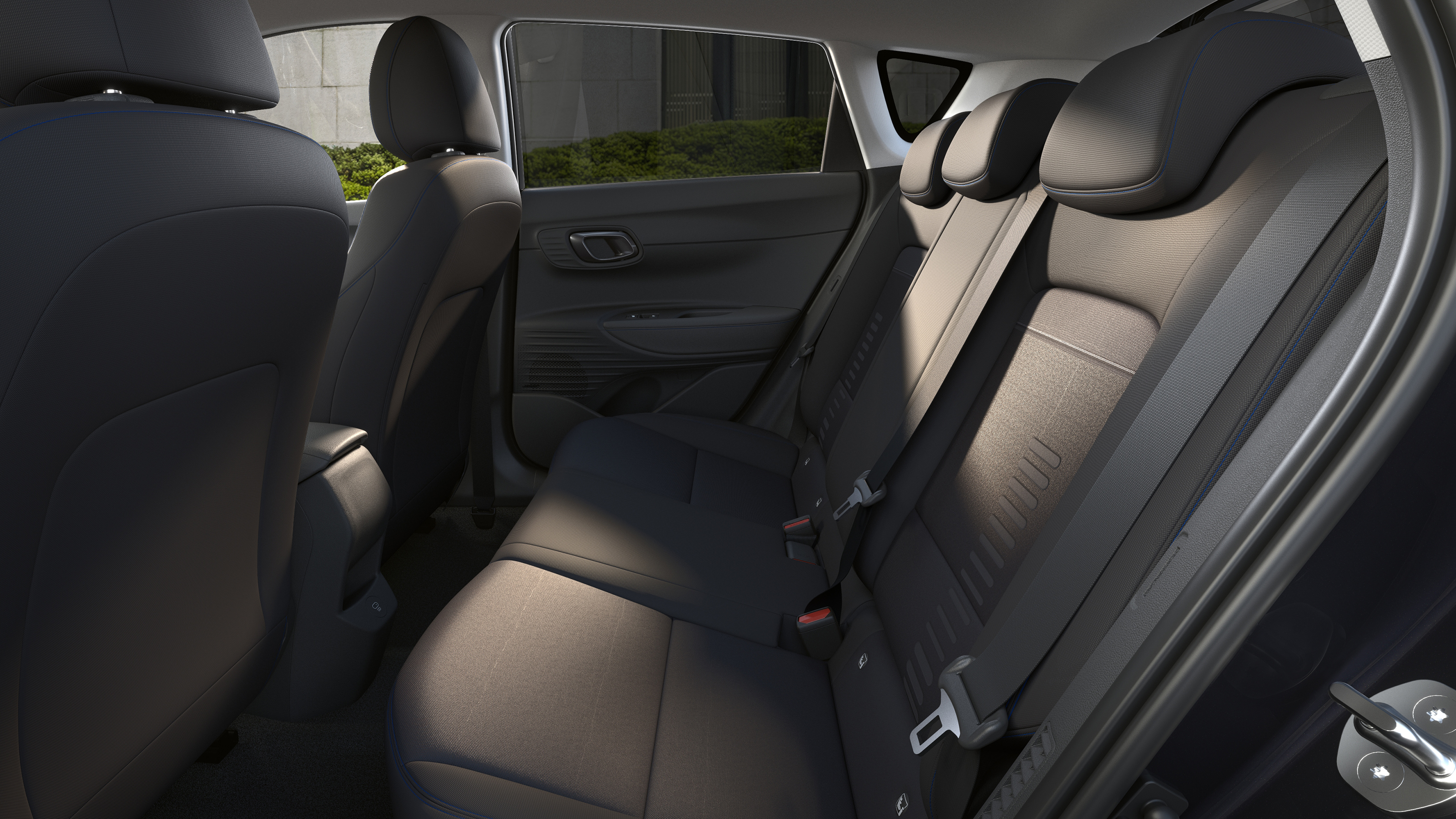 2024 Hyundai Bayon - rear seats