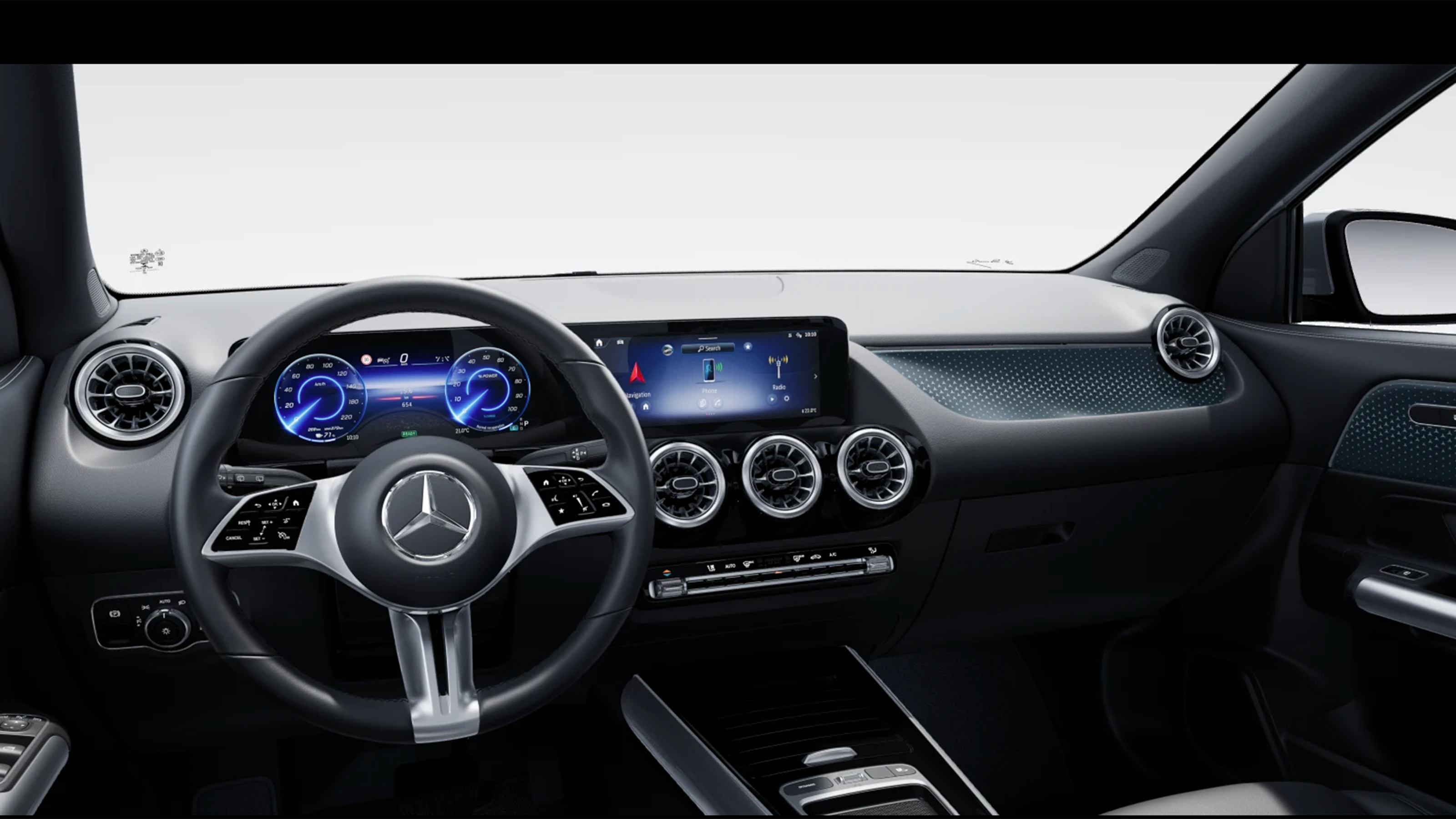 2024 Mercedes EQA facelift - interior