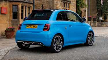 Abarth 500e Convertible - rear static