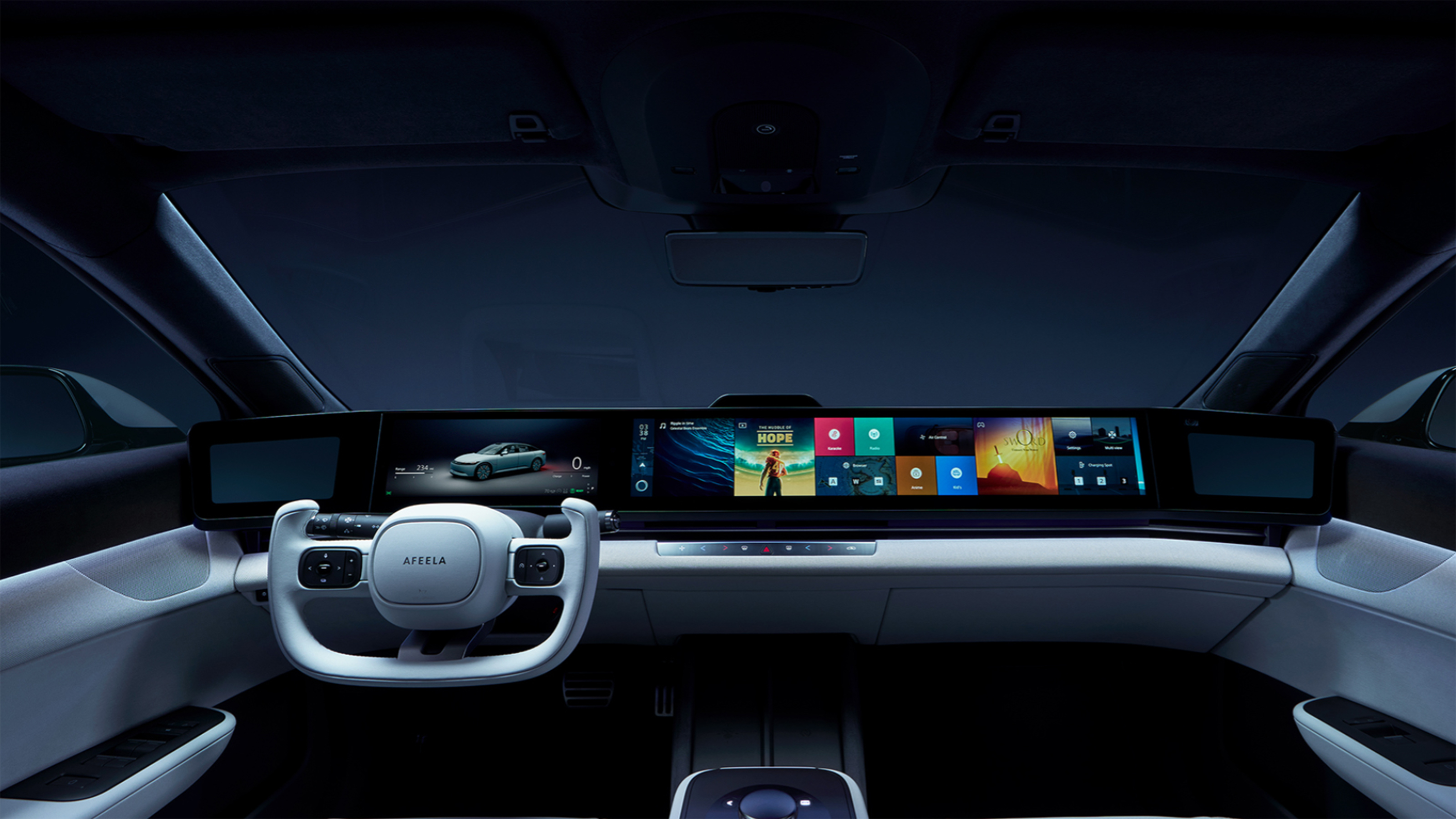 Afeela prototype - interior