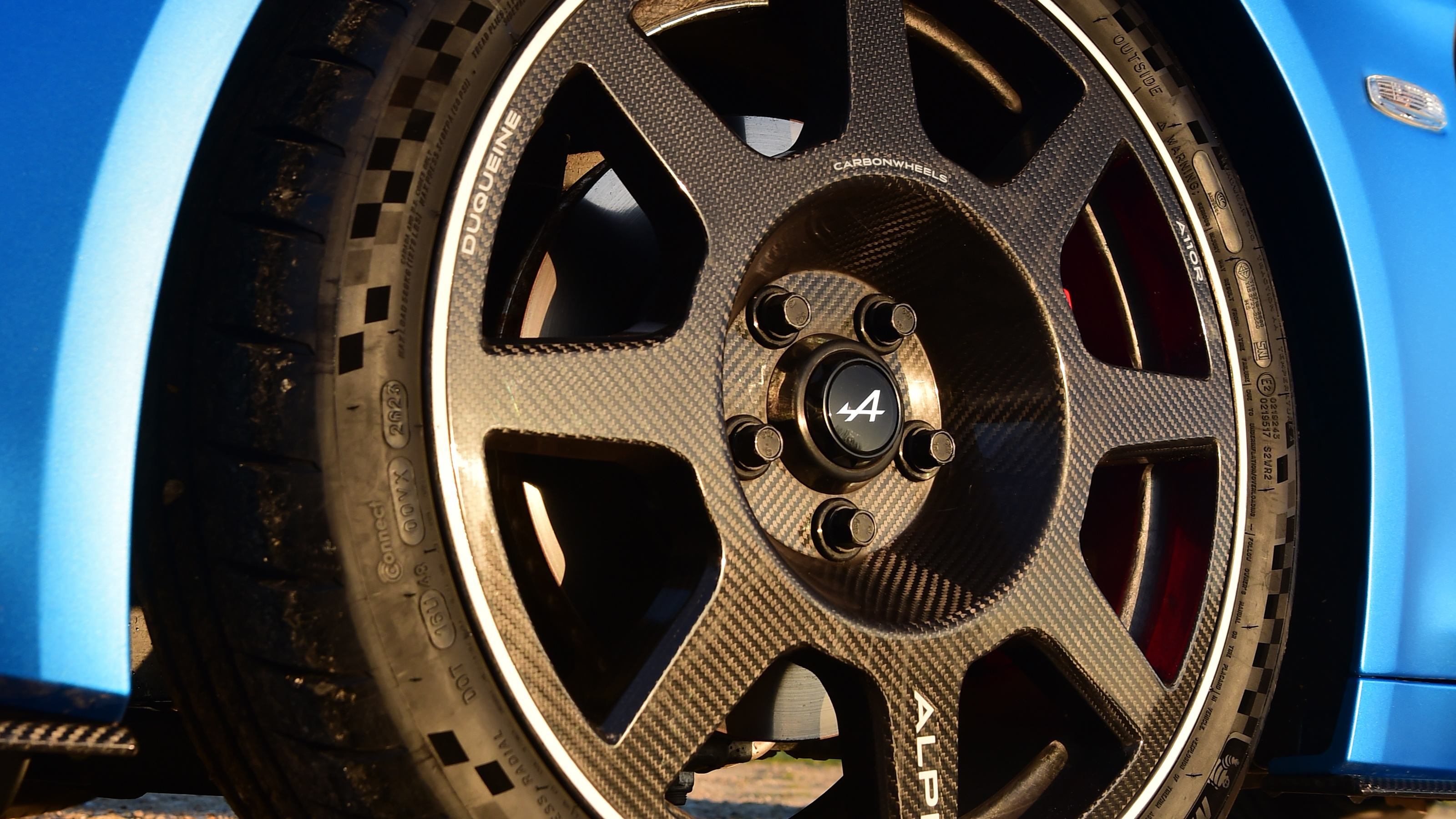Alpine A110 R - wheel