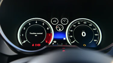 Alpine A110 R - dashboard screen