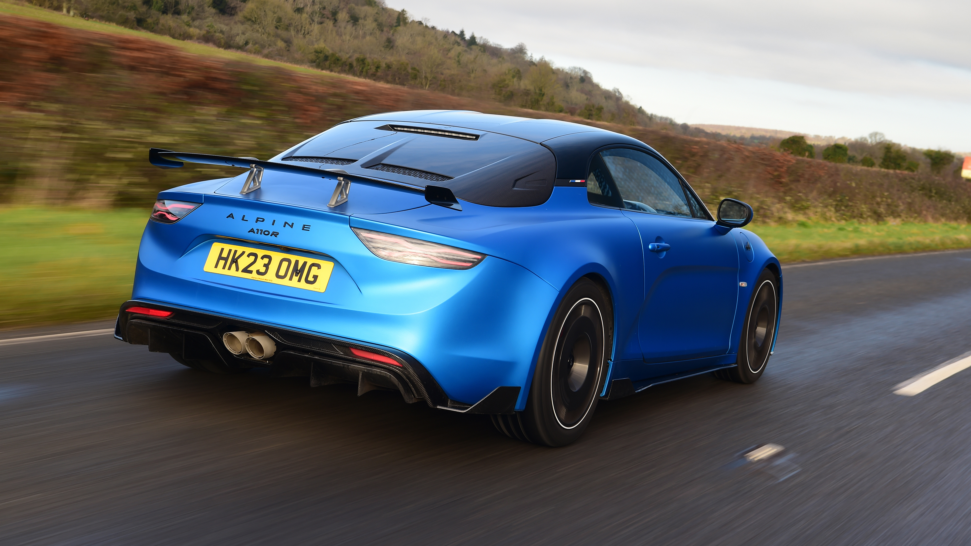 Alpine A110 R - rear tracking