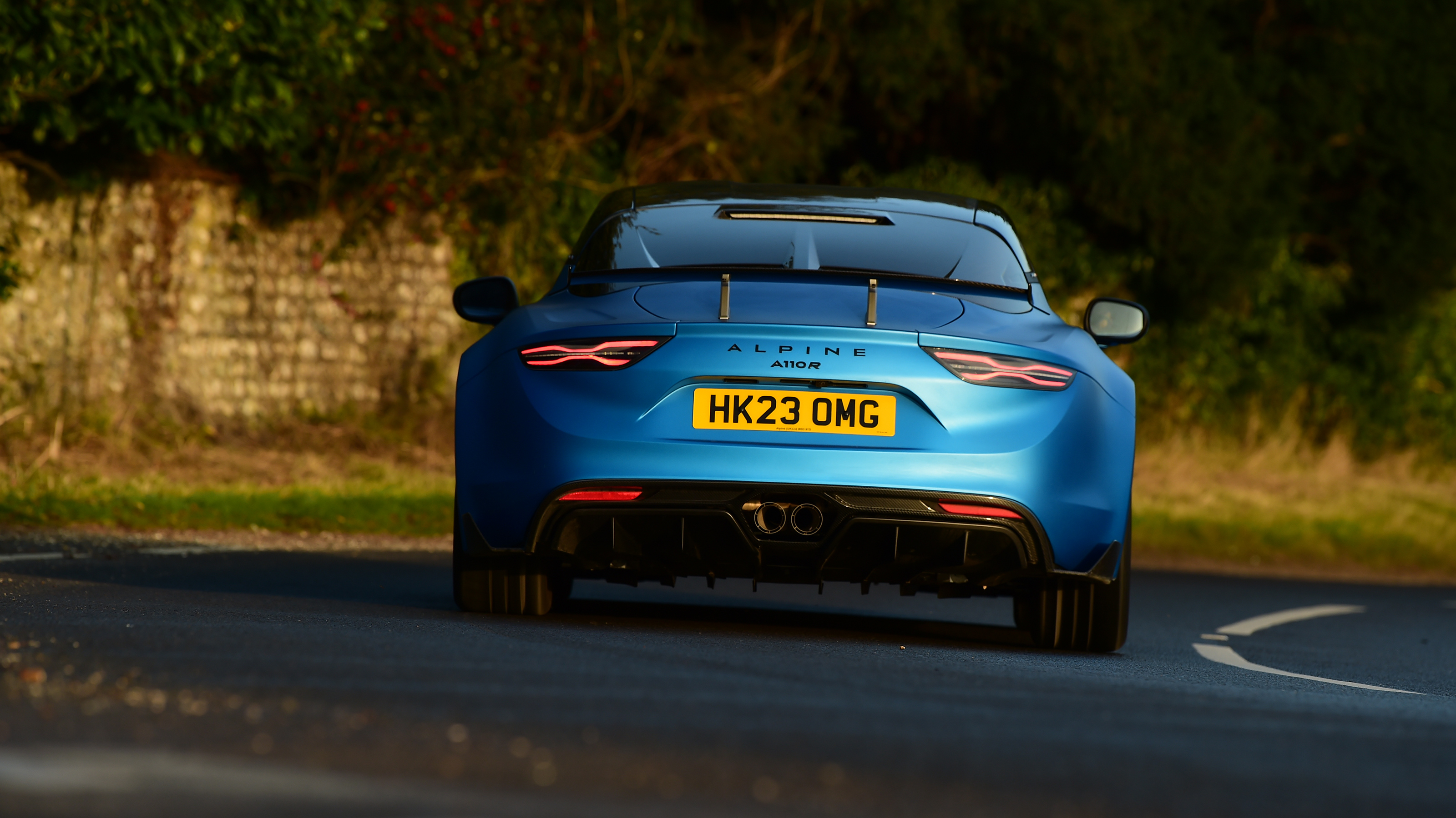 Alpine A110 R - rear cornering