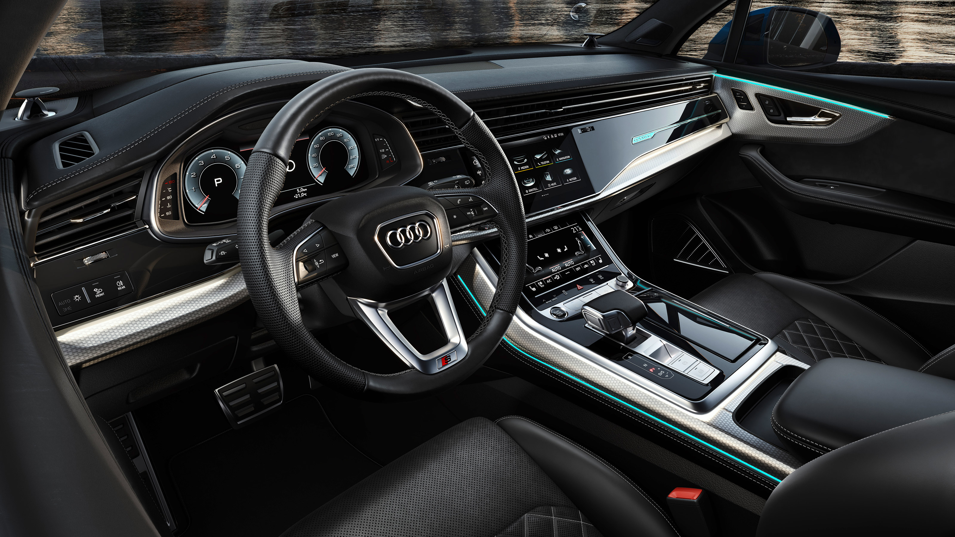 Audi Q7 facelift - interior