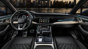 Audi Q7 facelift - dash