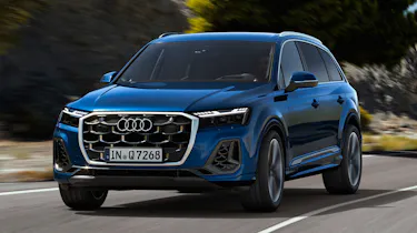 Audi Q7 facelift - front action