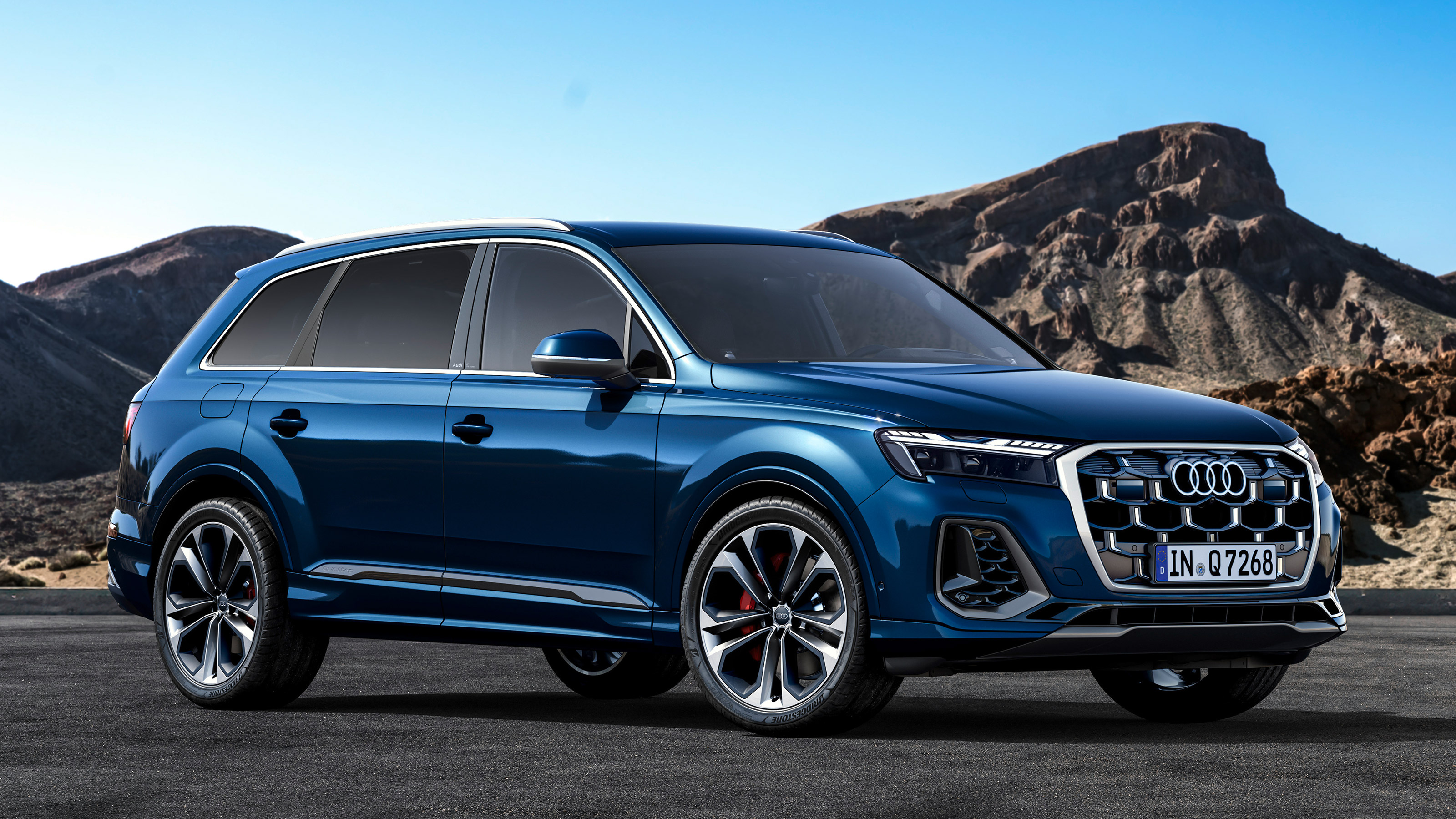 Audi Q7 facelift - front