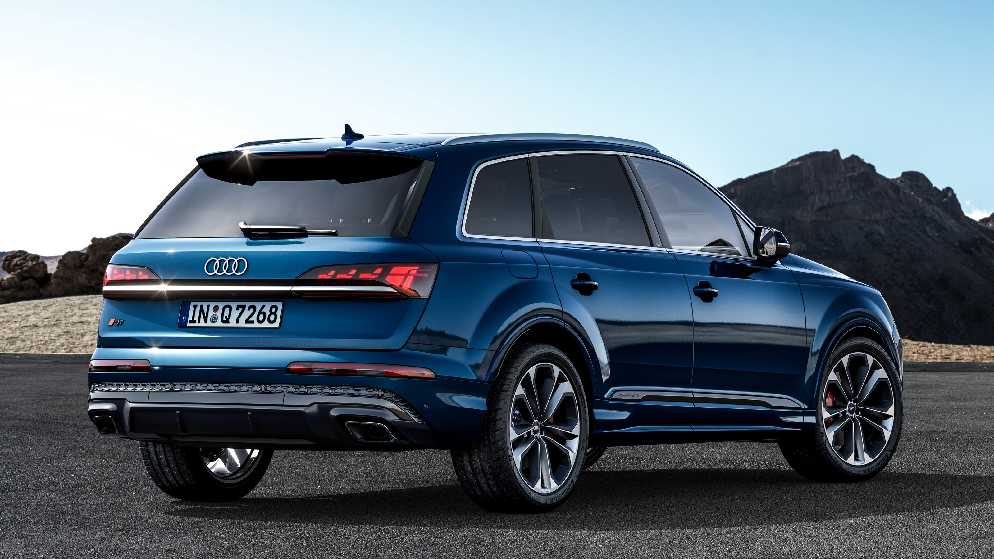 Audi Q7 facelift - rear static