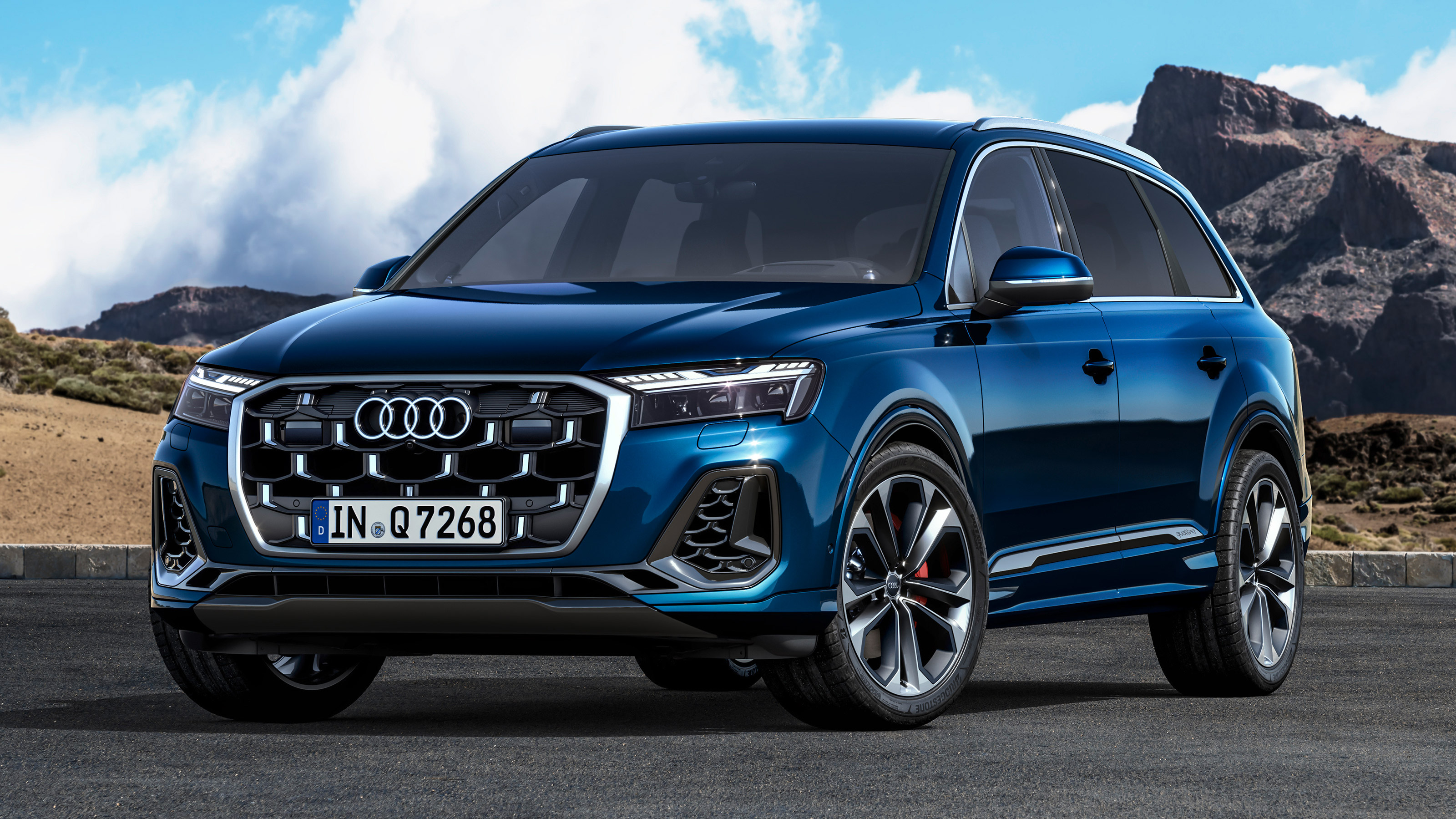 Audi Q7 facelift - front static