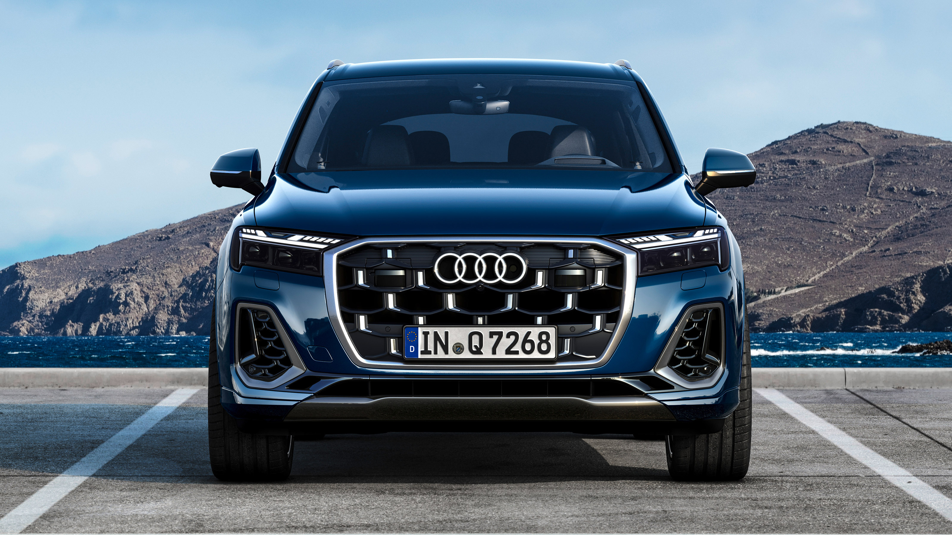 Audi Q7 facelift - full front