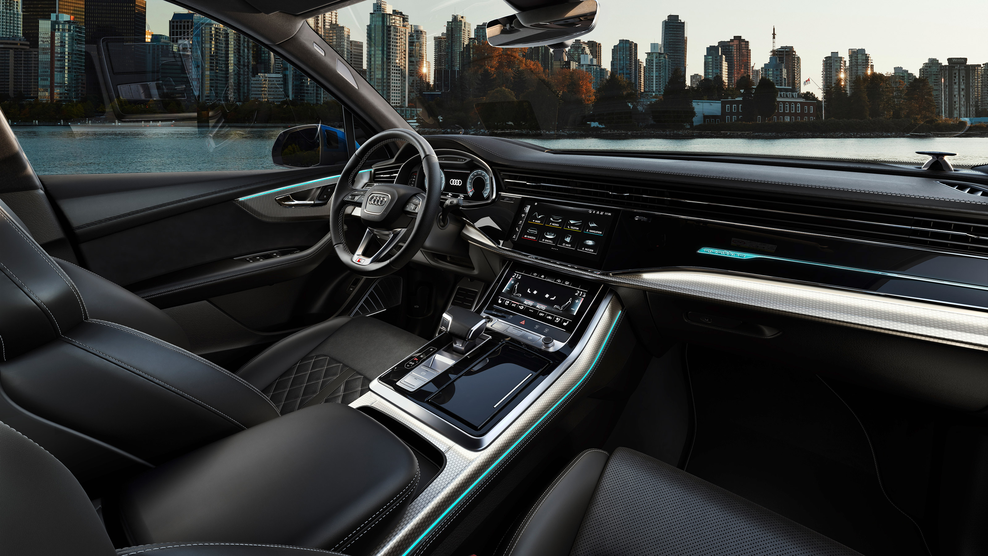 Audi Q7 facelift - cabin