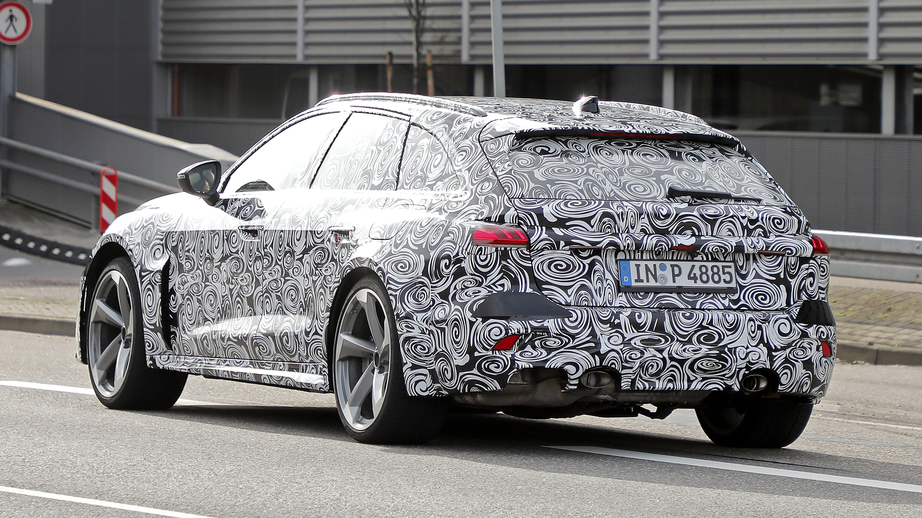 Audi RS 5 Avant spyshot 5