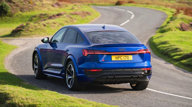 Audi SQ8 Sportback e-tron - rear cornering