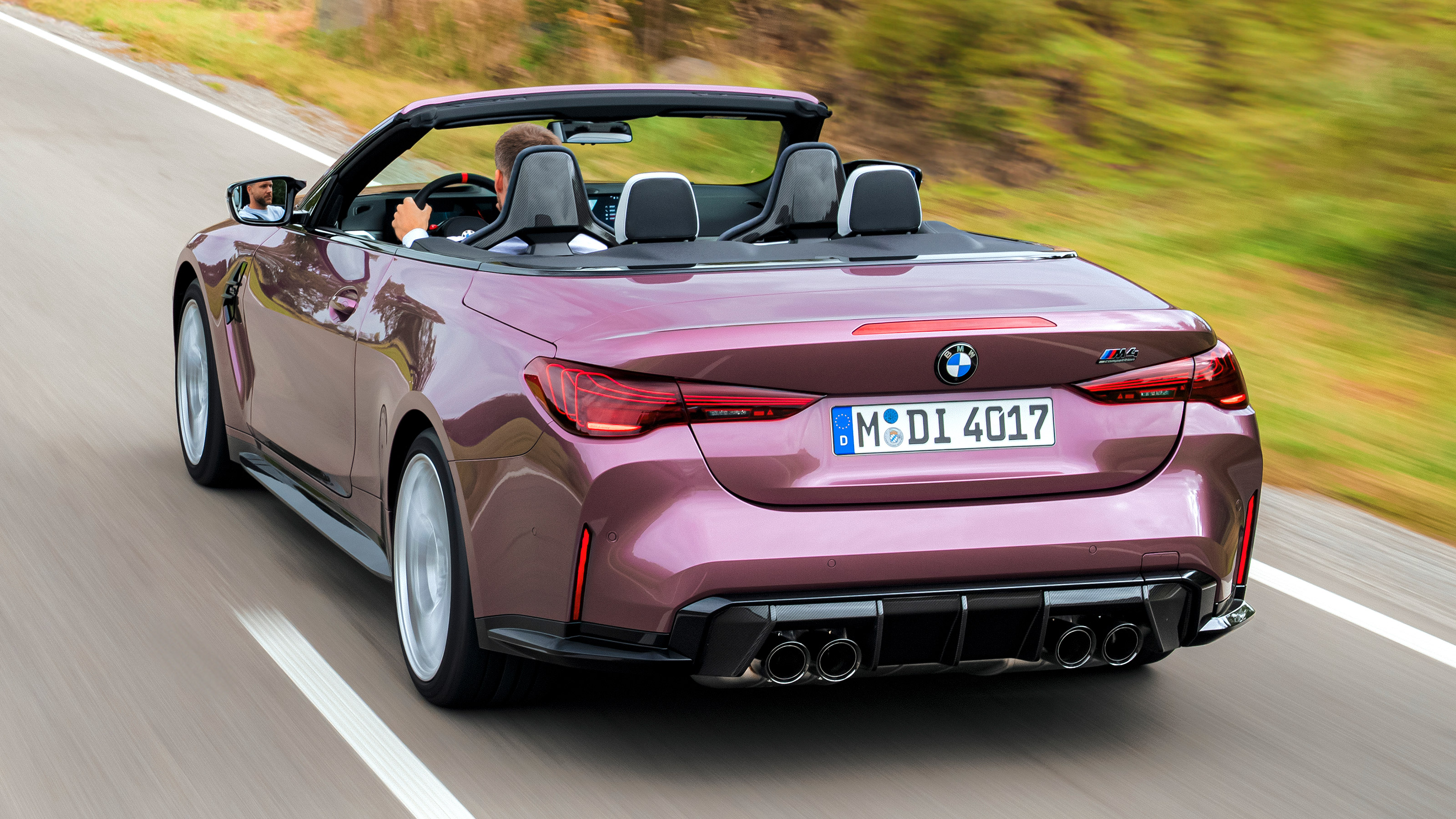 BMW M4 Convertible facelift - rear