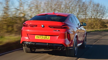 BMW X6 M Competition - rear tracking