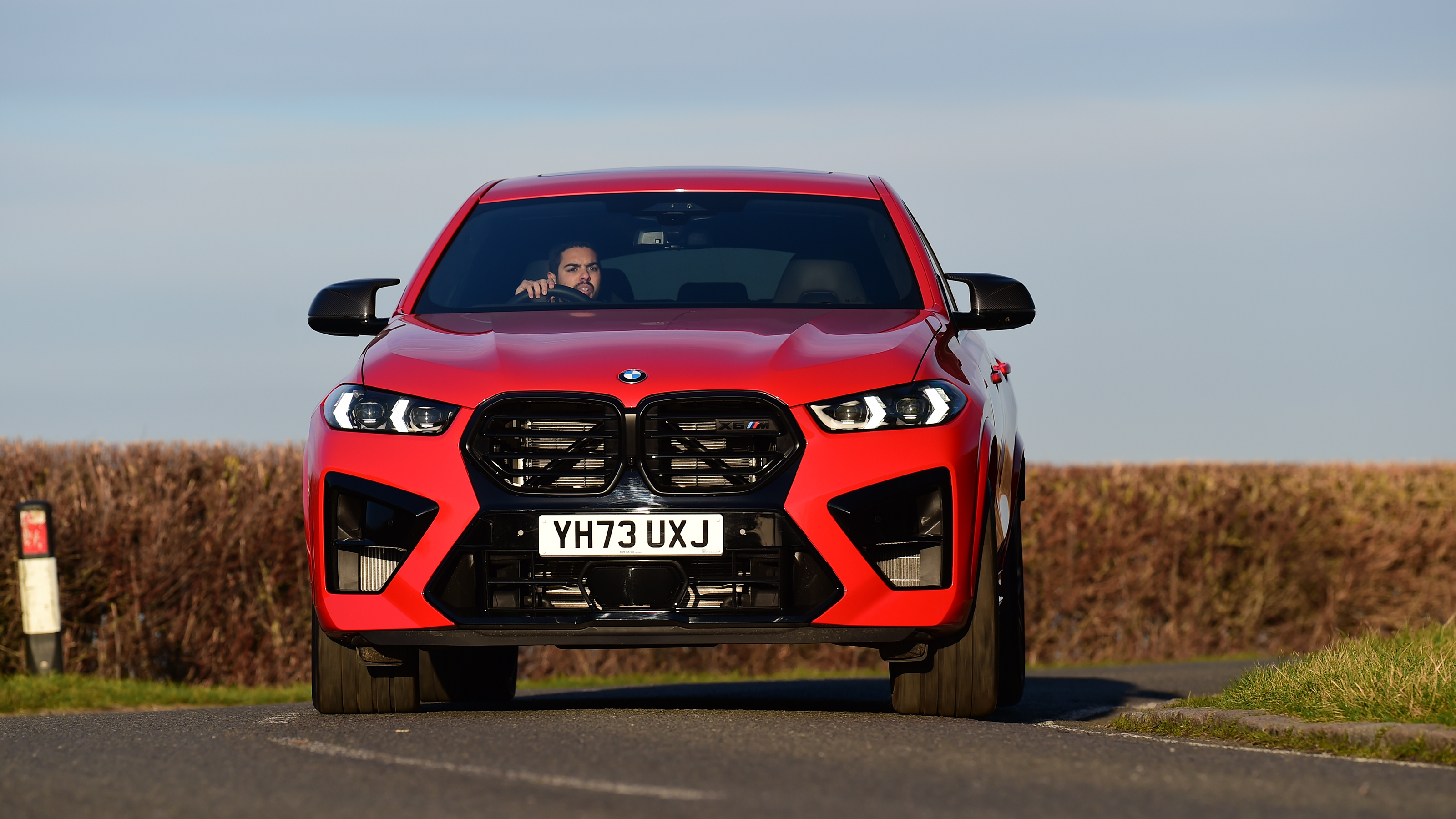 BMW X6 M Competition - front cornering 