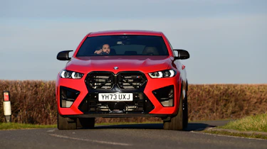 BMW X6 M Competition - front cornering