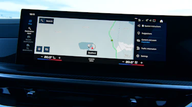 BMW X6 M Competition - infotainment