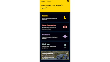 Best driving theory apps - AA