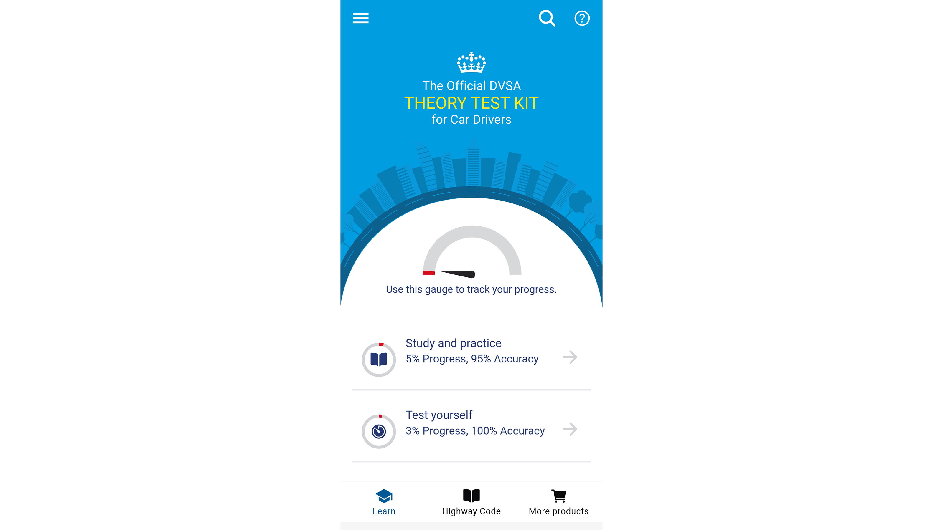Best driving theory apps - Official DVSA app 