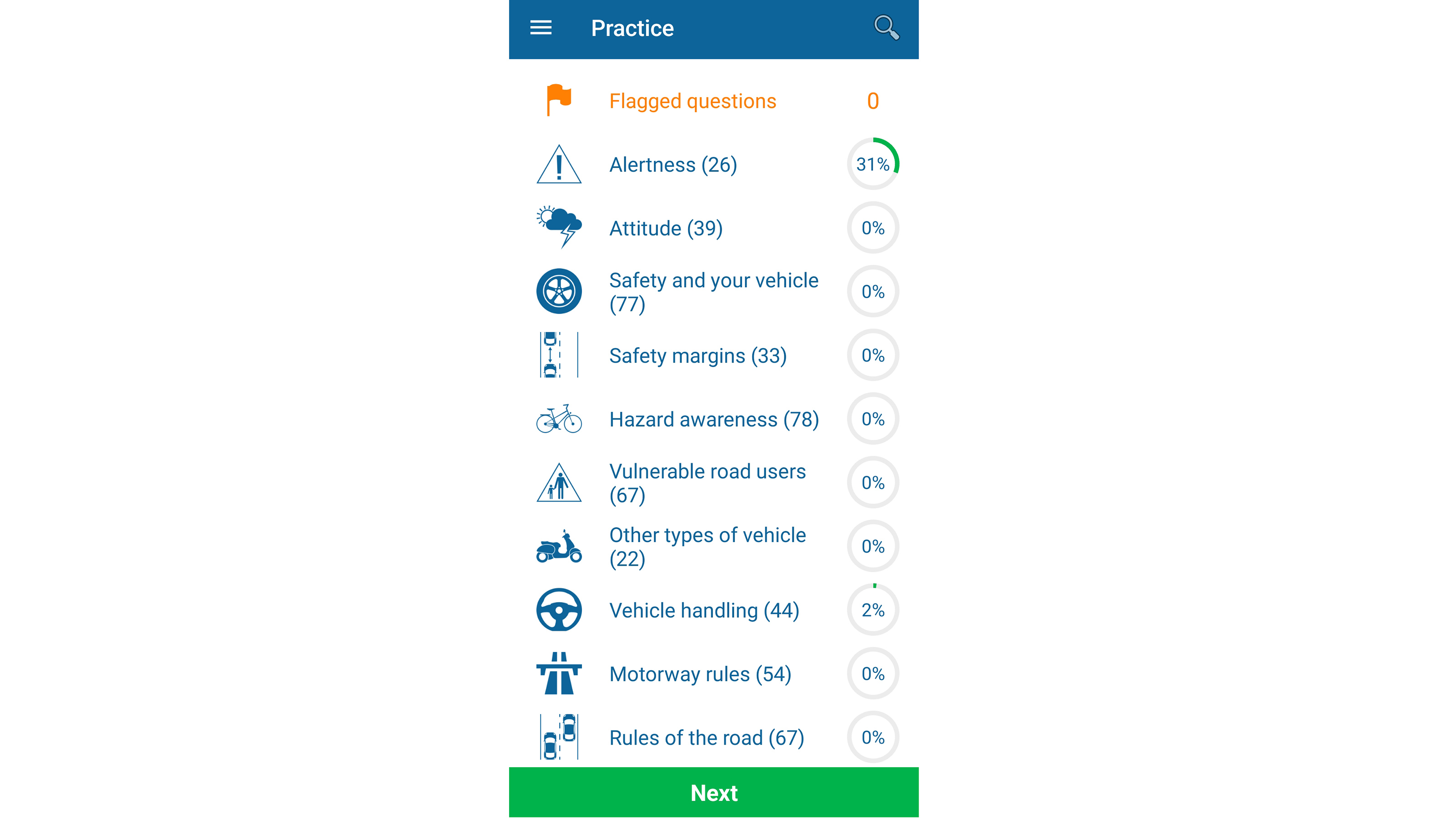 Best driving theory apps - Revolution 
