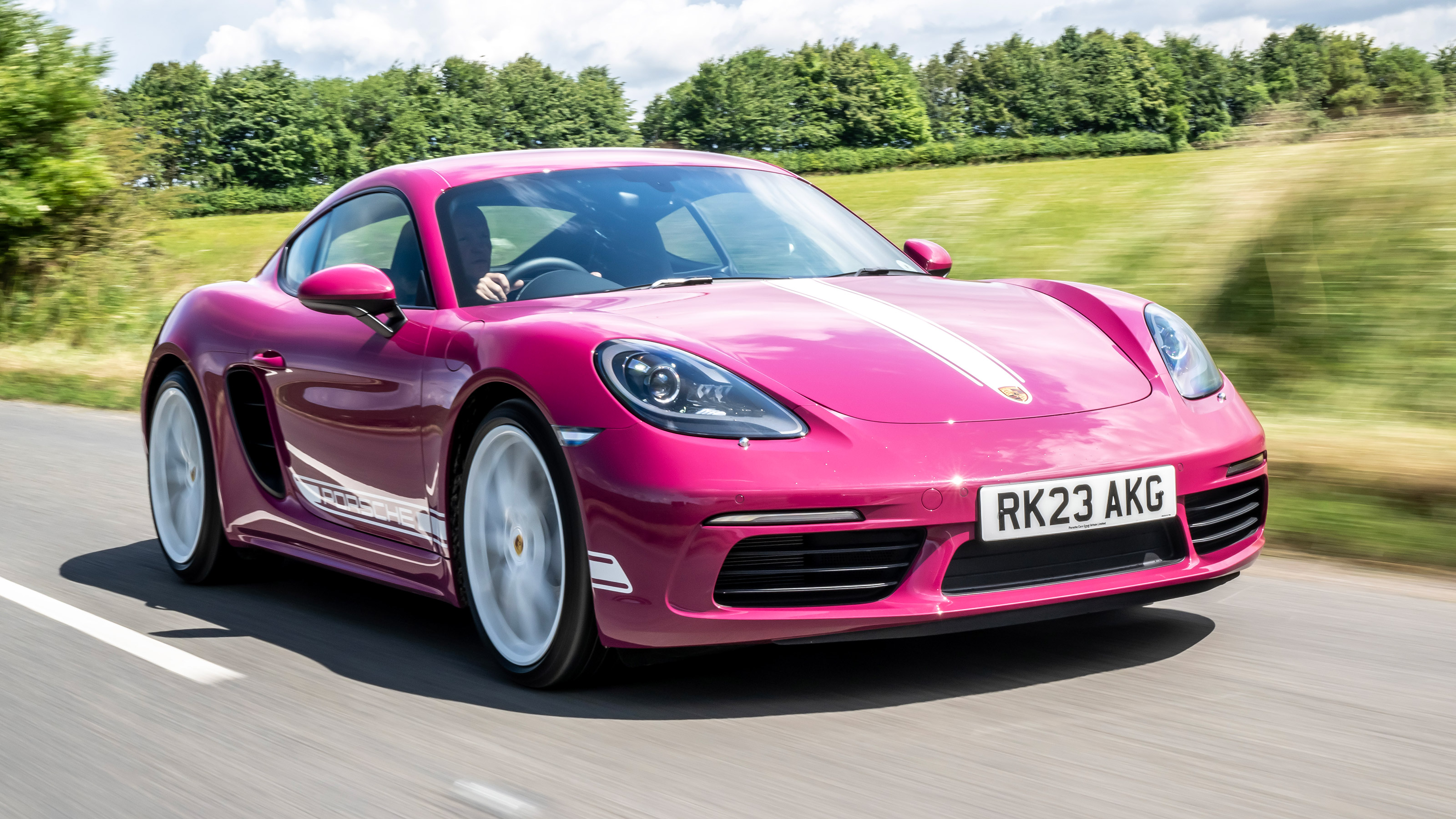 Porsche 718 Cayman - best pink cars ever