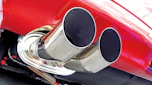 Large exhaust backbox