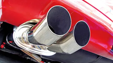 Large exhaust backbox