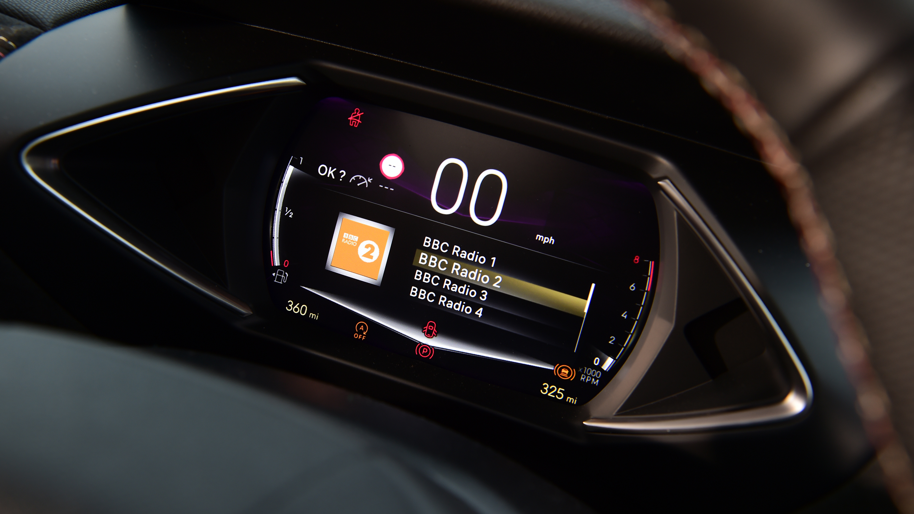 DS 3 Performance Line - dashboard screen